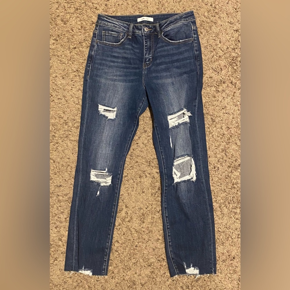 Willow And Root High Rise Cropped Everyday Jean
